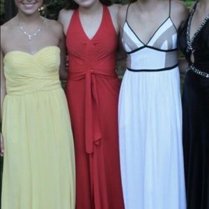 red prom dress!